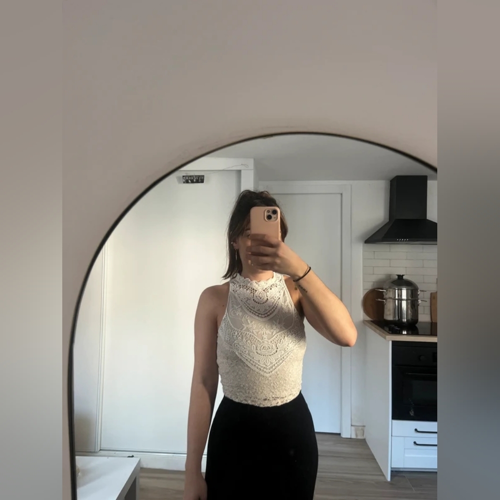 White Primark Tank Top, S